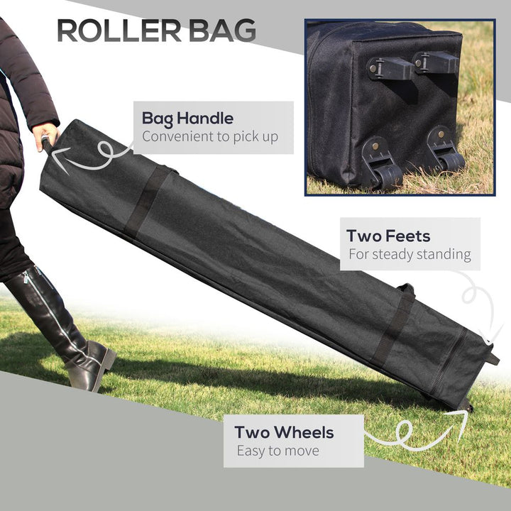 xM Pop Up Gazebo, Carry Bag Leg Weight Bags White