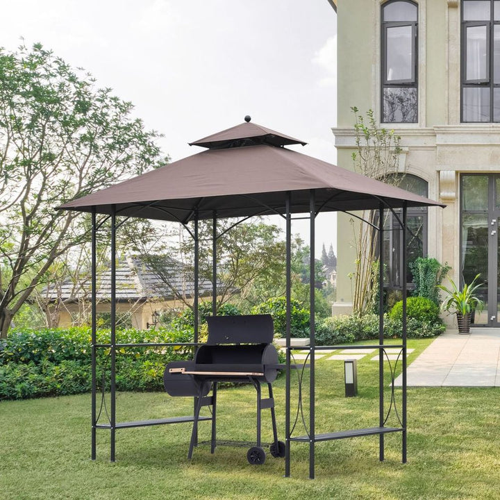 .x.m BBQ Tent Canopy Patio Outdoor Awning Gazebo Party Sun Shelter