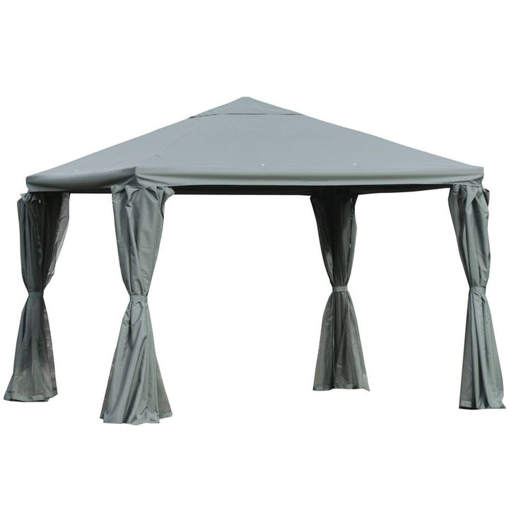 (m) Outdoor Gazebo Canopy Party Tent Aluminum Frame with Sidewalls