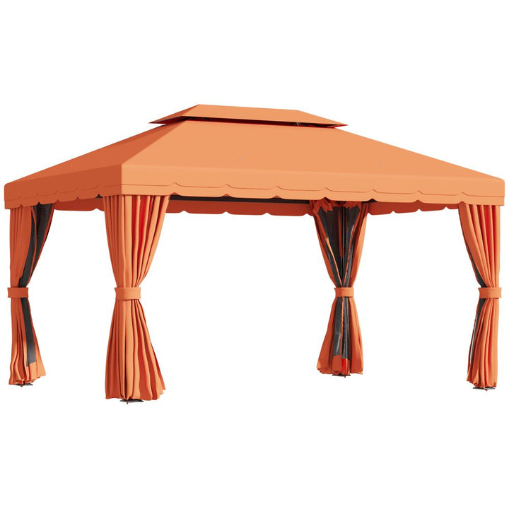 m x .m Aluminium Gazebo Canopy Patioarquee Party Tent Outdoor