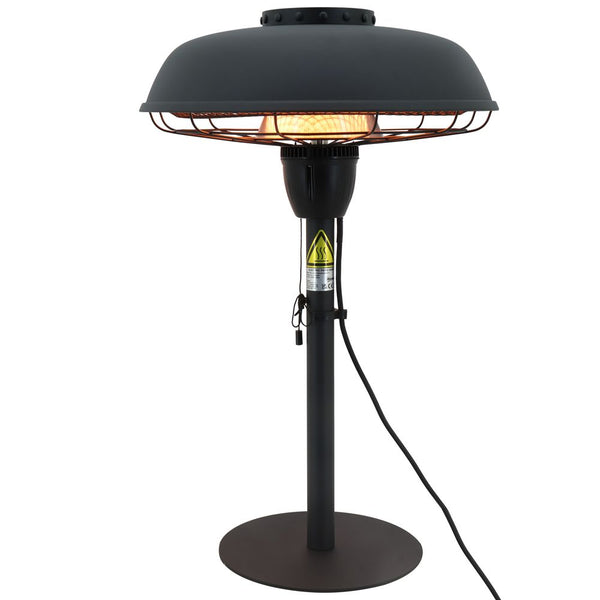 Outsunny .kW Infrared Table Top Patio Heater with Heat Settings
