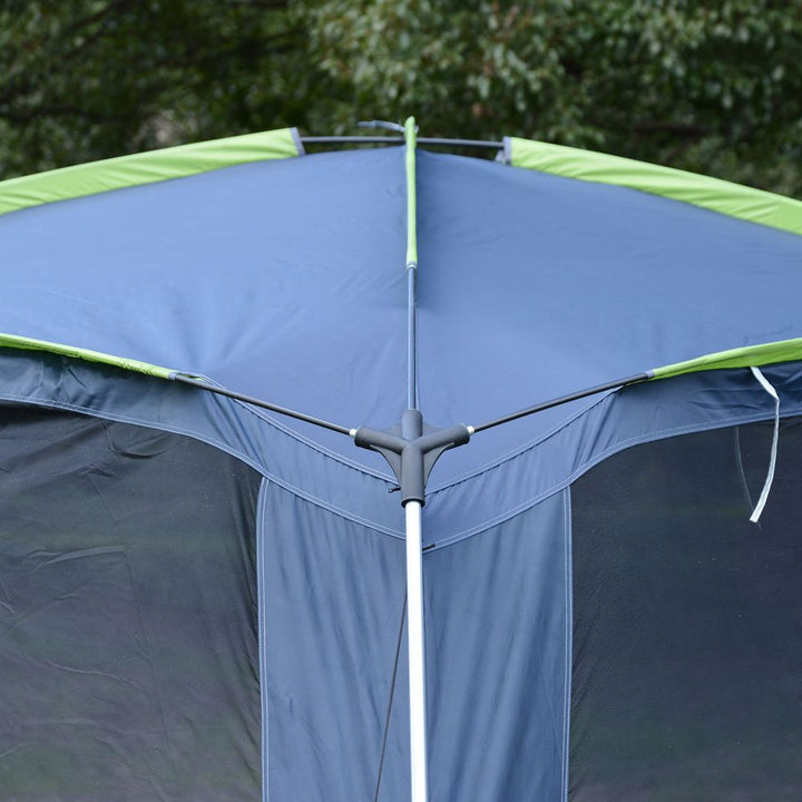 Camping Tent Sun Shelter Shade Garden Outdoor Dark Green Outsunny