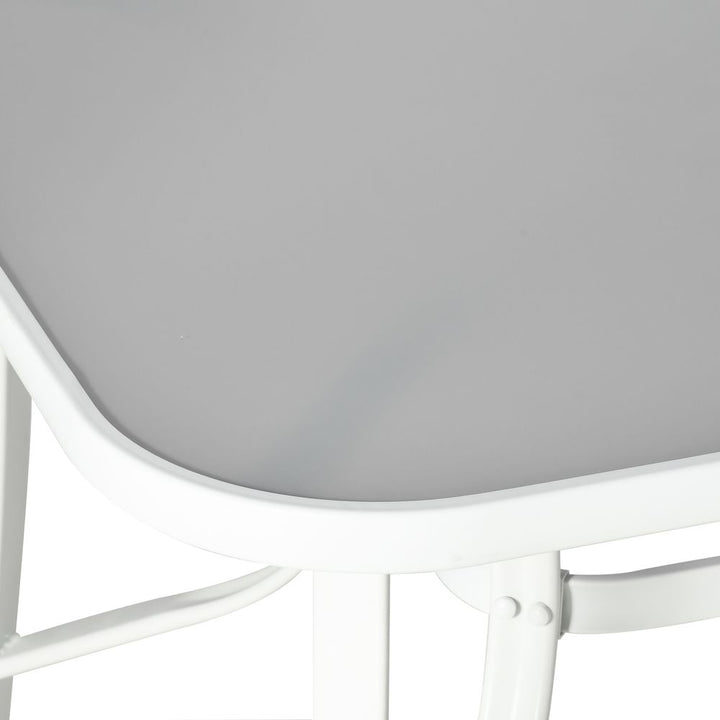  Piece Garden Dining Set Seater Outdoor Patio Furniture Grey