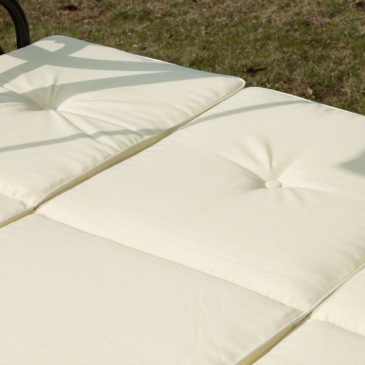 L*D*H Swing Chair-Beige/Black