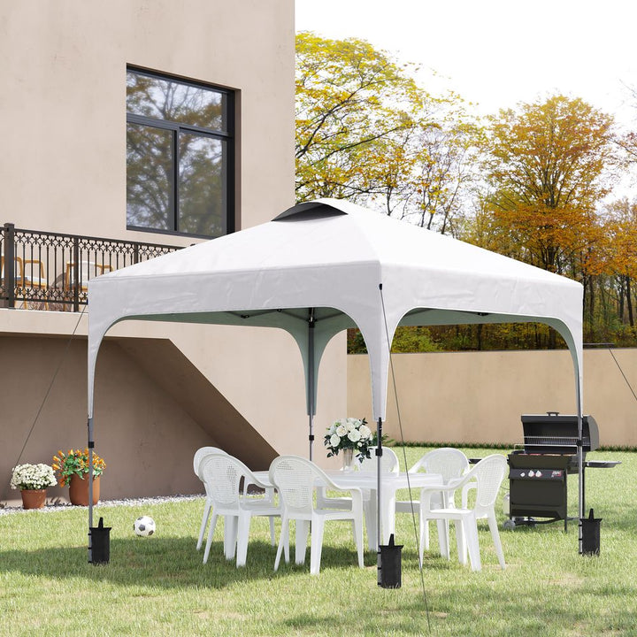 xM Pop Up Gazebo, Carry Bag Leg Weight Bags White