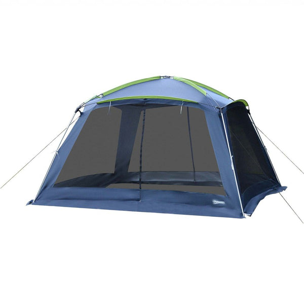Camping Tent Sun Shelter Shade Garden Outdoor Dark Green Outsunny