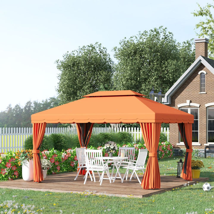 m x .m Aluminium Gazebo Canopy Patioarquee Party Tent Outdoor