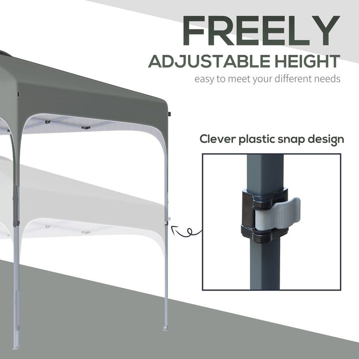 xM Pop Up Gazebo, Foldable Canopy Tent & Carry Bag with Wheels & Legs