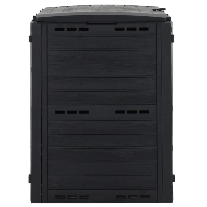Garden Composter Black L Polypropylene