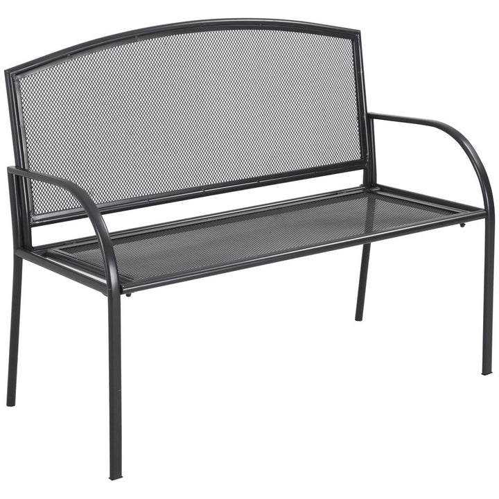  Seater Outdoor Furniture Chair, Loveseat for Patio, Grey