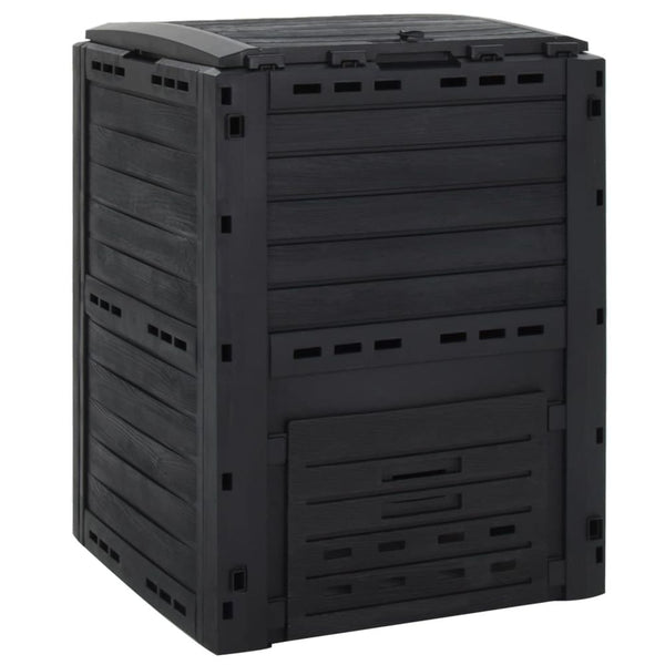 Garden Composter Black L Polypropylene