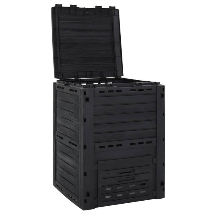 Garden Composter Black L Polypropylene