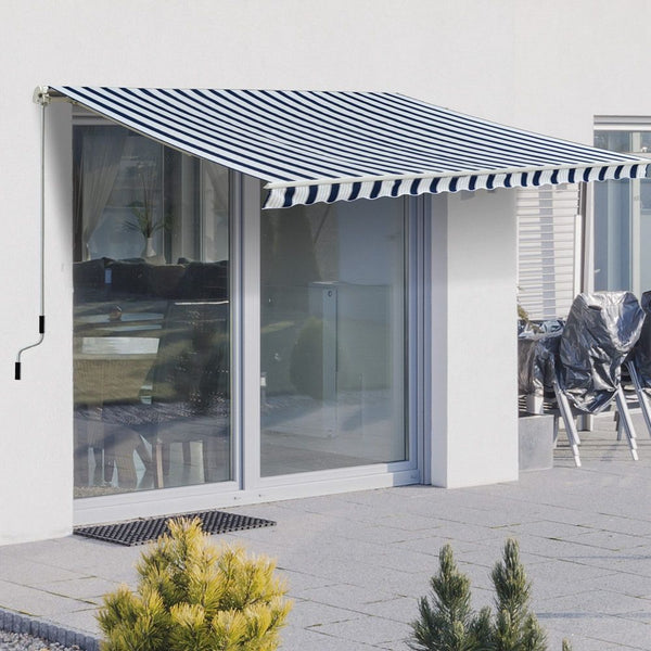 Manual Retractable Awning, size (.m x .m)