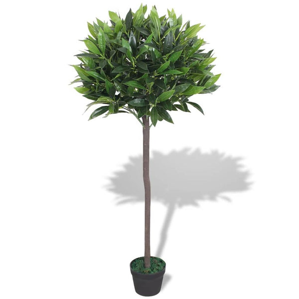 Artificial Bay Tree Plant with Pot Green