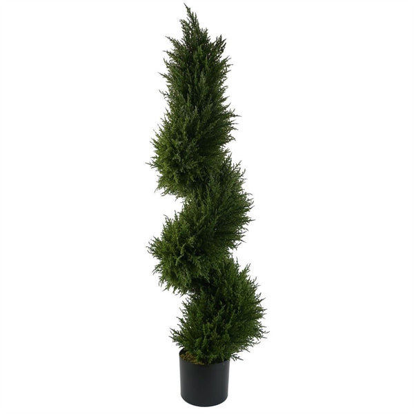  Sprial Cypress Tree Artificial Topiary