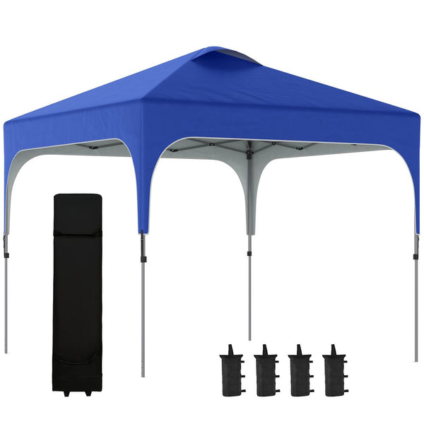 xM Pop Up Gazebo, Foldable Carry Bag Leg Weight Bags Blue