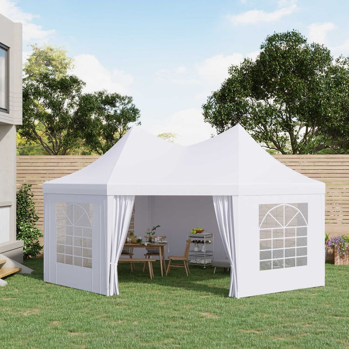 . Octagonal Party Tent / Weddingarquee-White