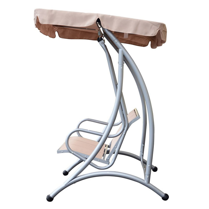 Garden Swing Chair, -Seater-Beige