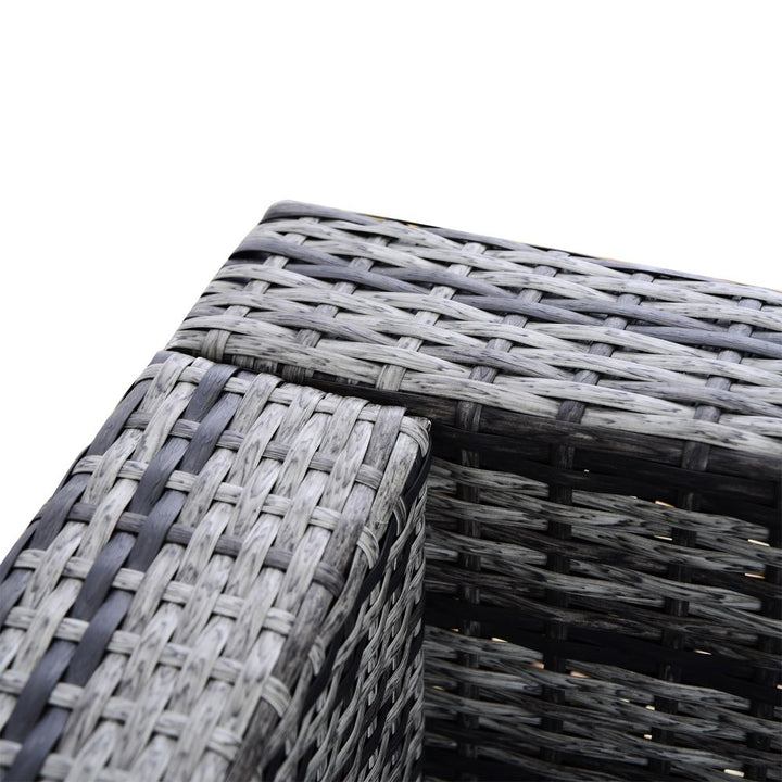 Rattan Set, PC-Grey